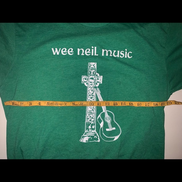 Irish Wee Neil Music double sided graphic T-shirt “some craic hi” sz Large - Picture 5 of 7
